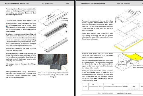 A photo of the TRVL 20L: Travel Backpack Sewing Guide – Airline Personal Item Sized.