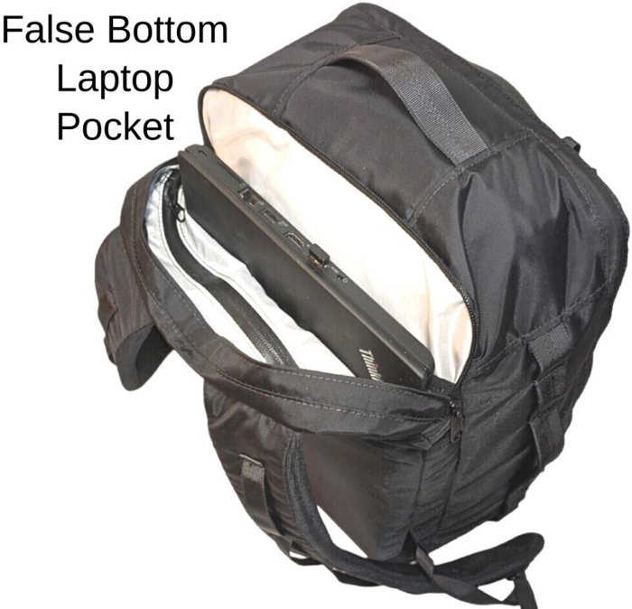 A photo of the TRVL 15L: Travel Backpack Sewing Guide – Airline Ryanair Personal Item Sized.